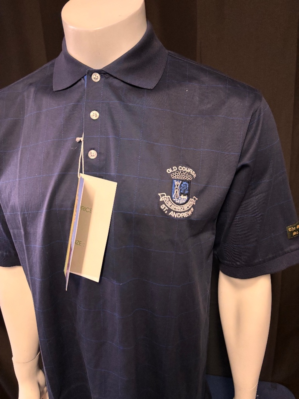 New mens medium Old Course at St Andrews cotton golf polo